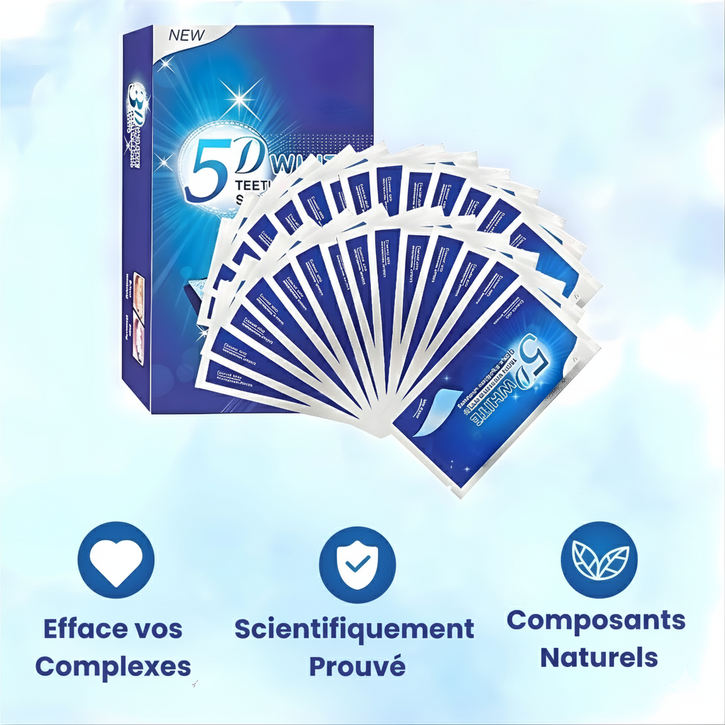 7 Sachets - Bandes Blanchissantes